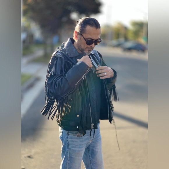 80’s leather jacket - Picture 6 of 10